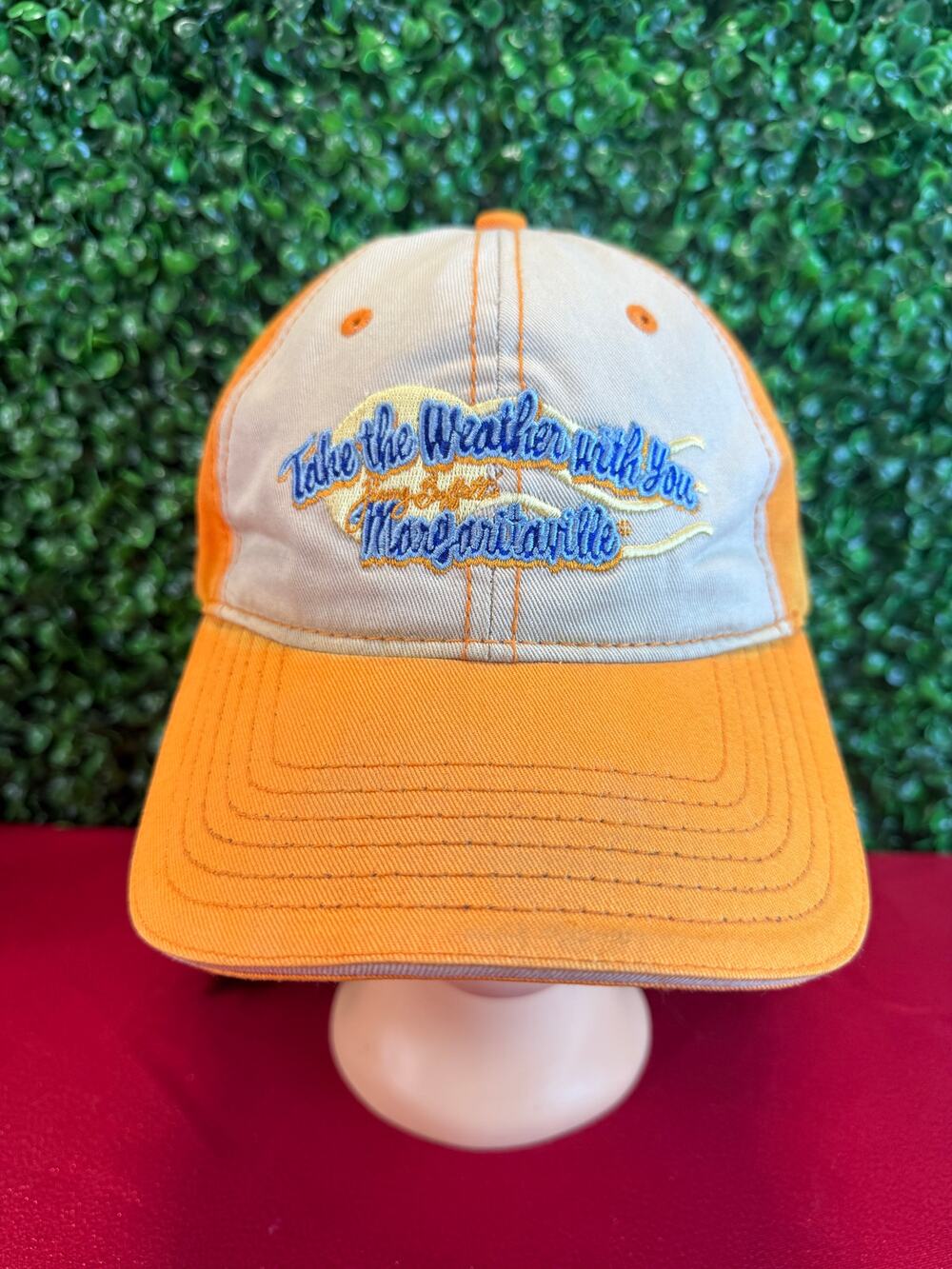 Jimmy Buffett Margaritaville Jamaica Hat Take The Weather With You Cap Flaws